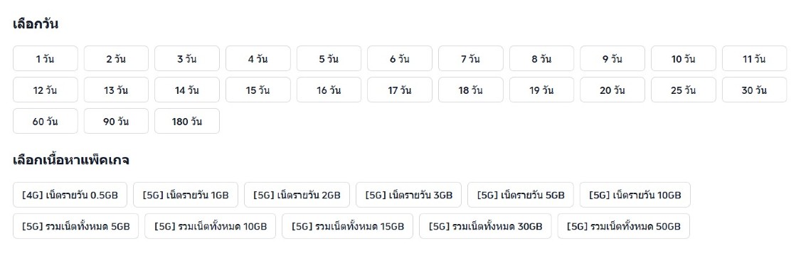 เลือกแพ็กเกจ eSIM ให้เหมาะกับทริป