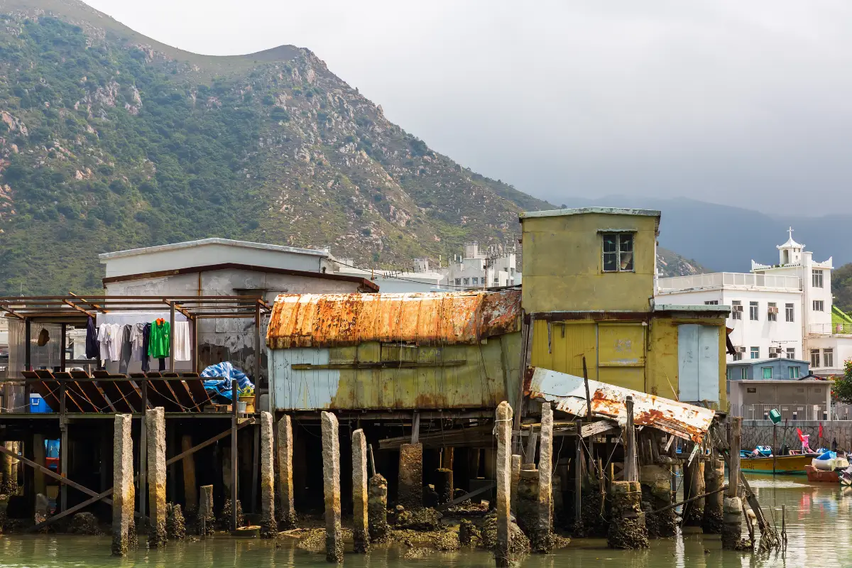 huts at Tai O Fishing Village