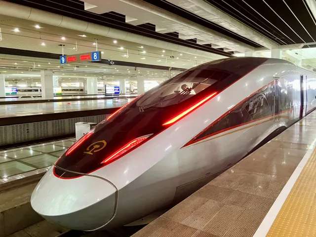 รถไฟความเร็วสูงในจีน