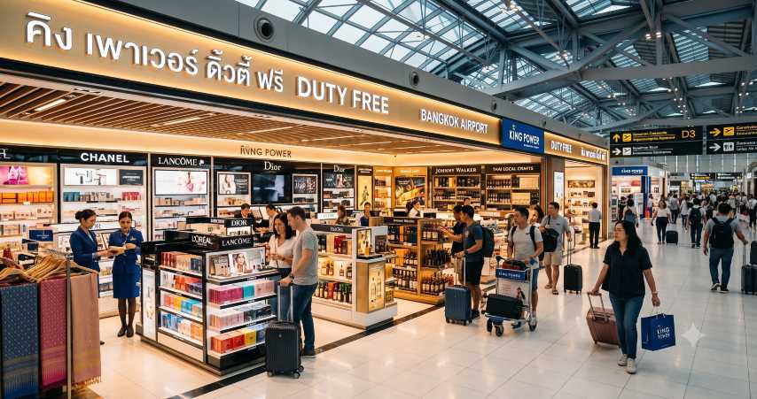 Shopping Facilities at Bangkok Suvarnabhumi Airport