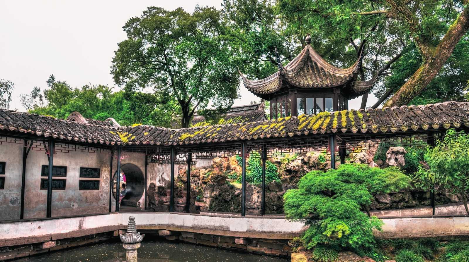 Garten des bescheidenen Beamten