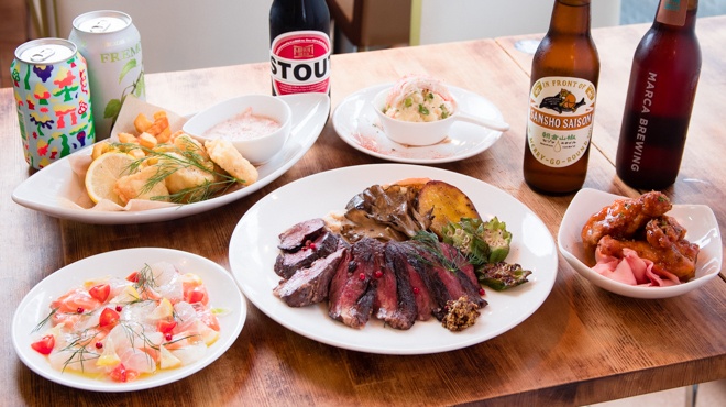 cafe&beer arca-archa 食物