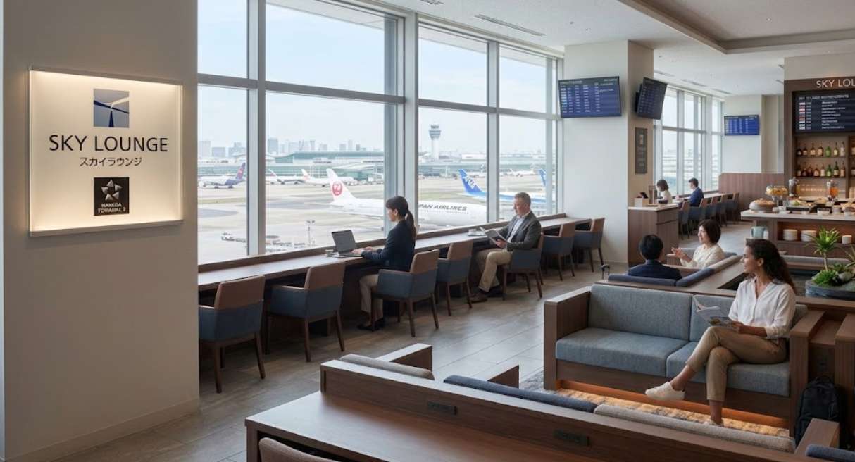 SKY Lounge at Haneda