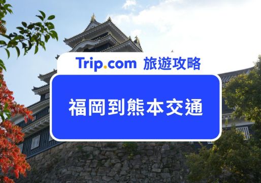 【福岡到熊本交通一覽表】九州自由行交通工具整理 + 福岡熊本景點美食推薦！ | Trip.com