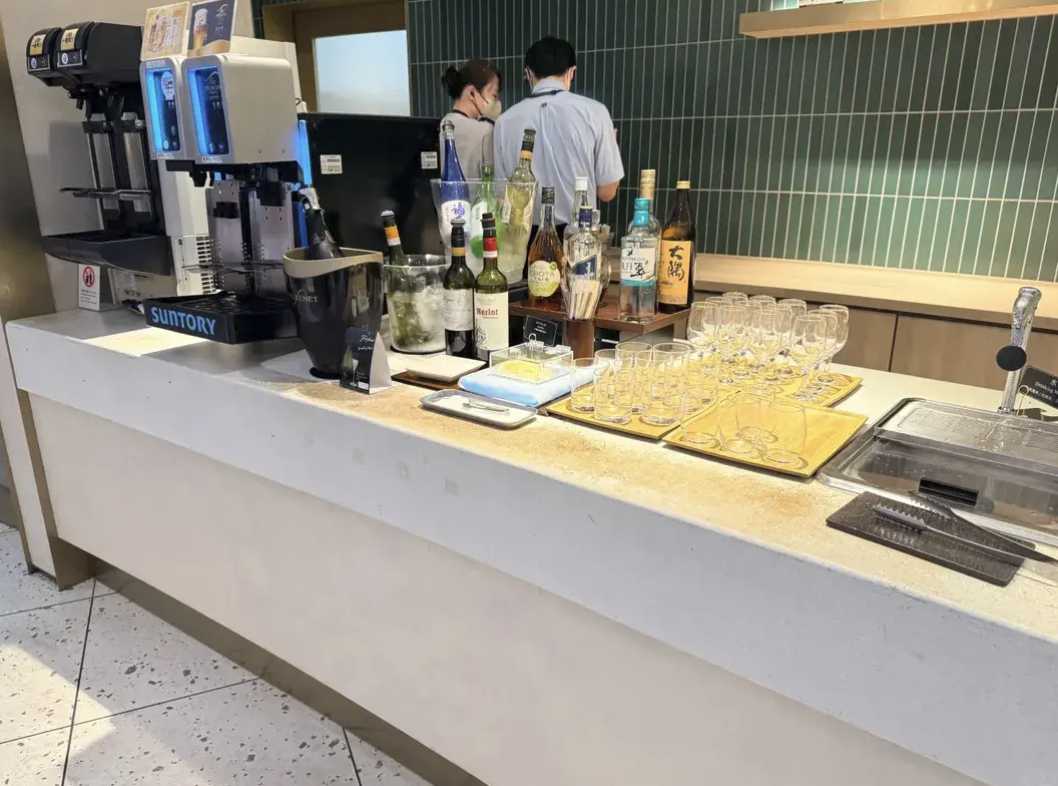 간사이 공항 라운지 음식