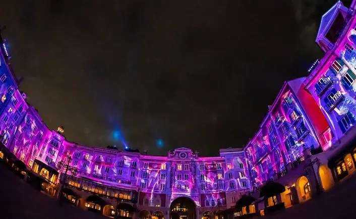 東京迪士尼海洋 25 週年亮點 #3 夜間光雕投影秀