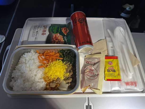อาหารบน T'Way Air