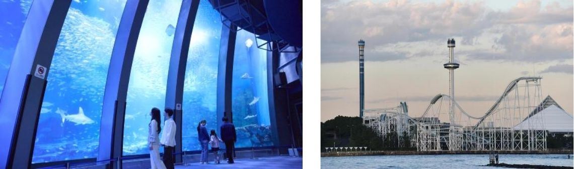 Yokohama Hakkeijima Sea Paradise: aquarium and seaside amusement park
