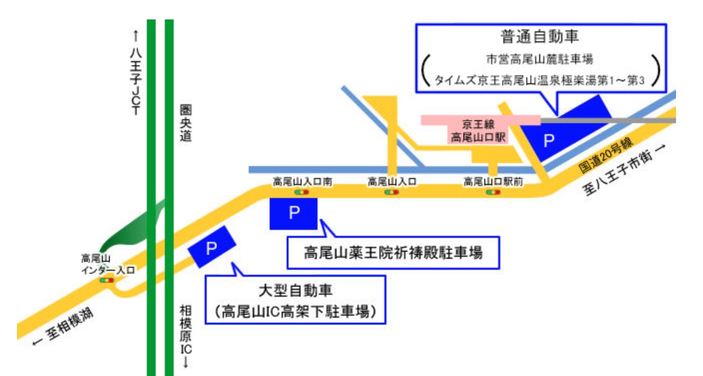 高尾山一日遊 | 自駕