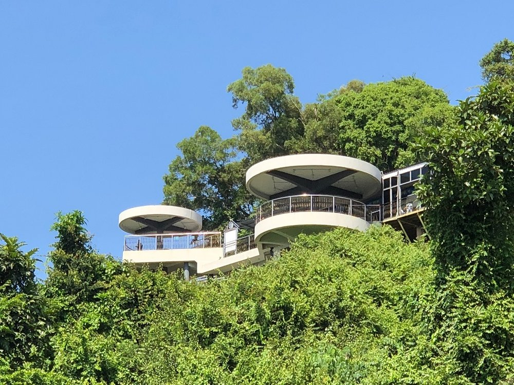 The observatory overlooking the city