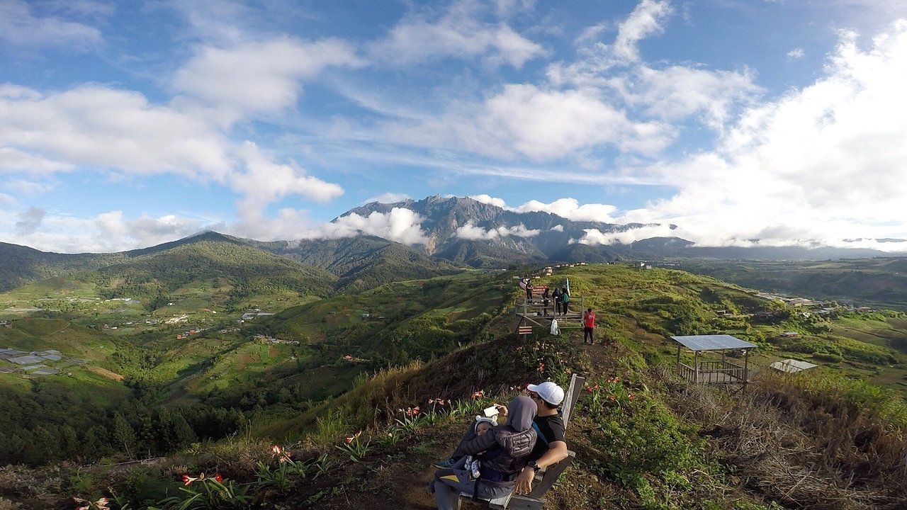 A panoramic scenery of Kundasang