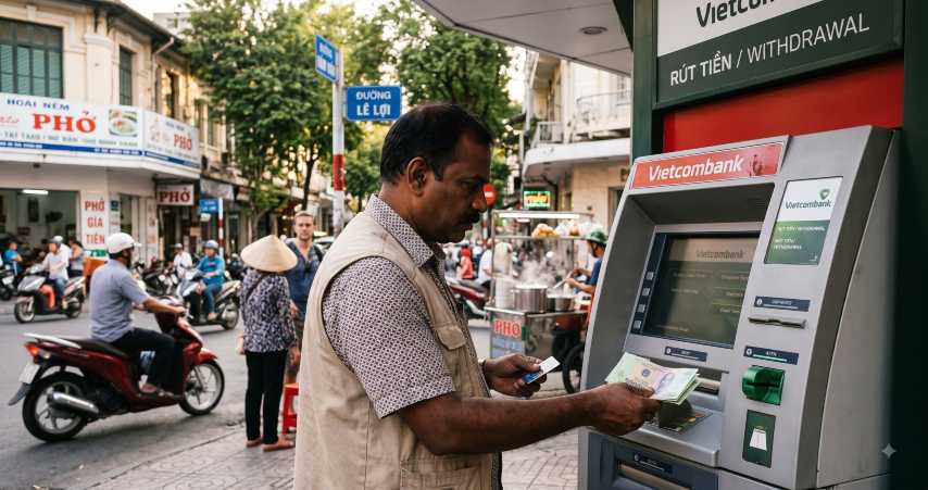 How to Withdraw VND from Vietnam ATMs Using an Indian Debit Card