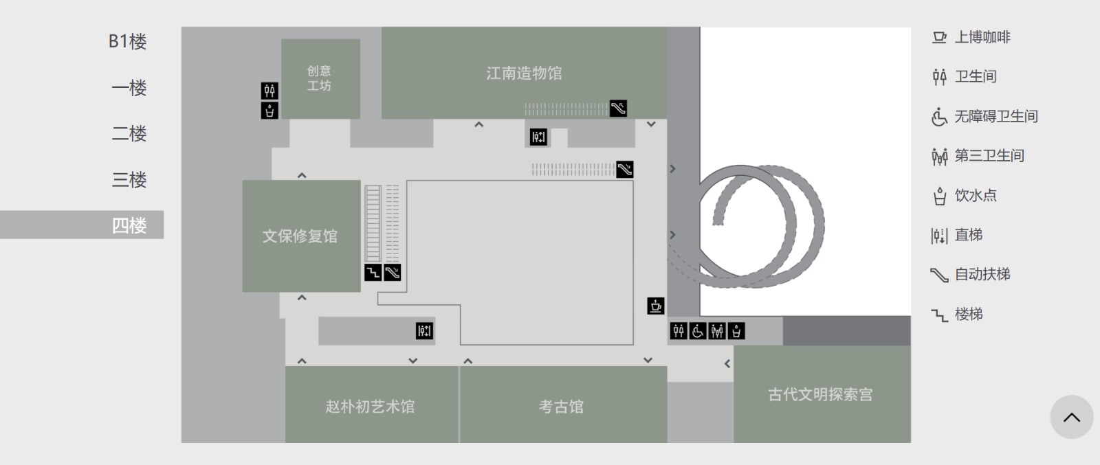 上海博物館東館地圖