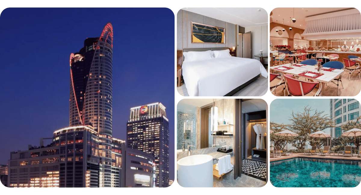 8. โรงแรมเซ็นทาราแกรนด์ บางกอก คอนเวนชัน เซ็นเตอร์ แอท เซ็นทรัลเวิลด์