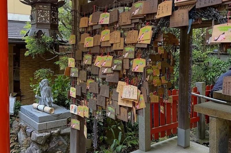 Sakura Kitchen in Arashiyama with rabbit-themed displays and souvenirs