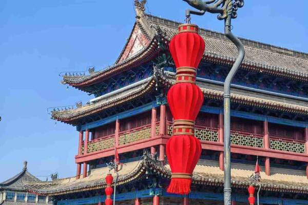 西安城牆瞭望台