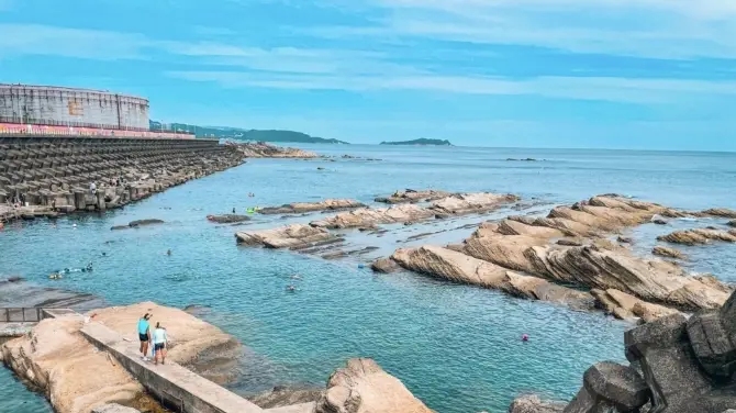 基隆景點｜基隆海邊景點推薦 海興游泳池