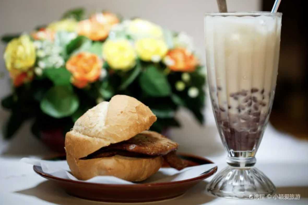 마카오 카페 빵