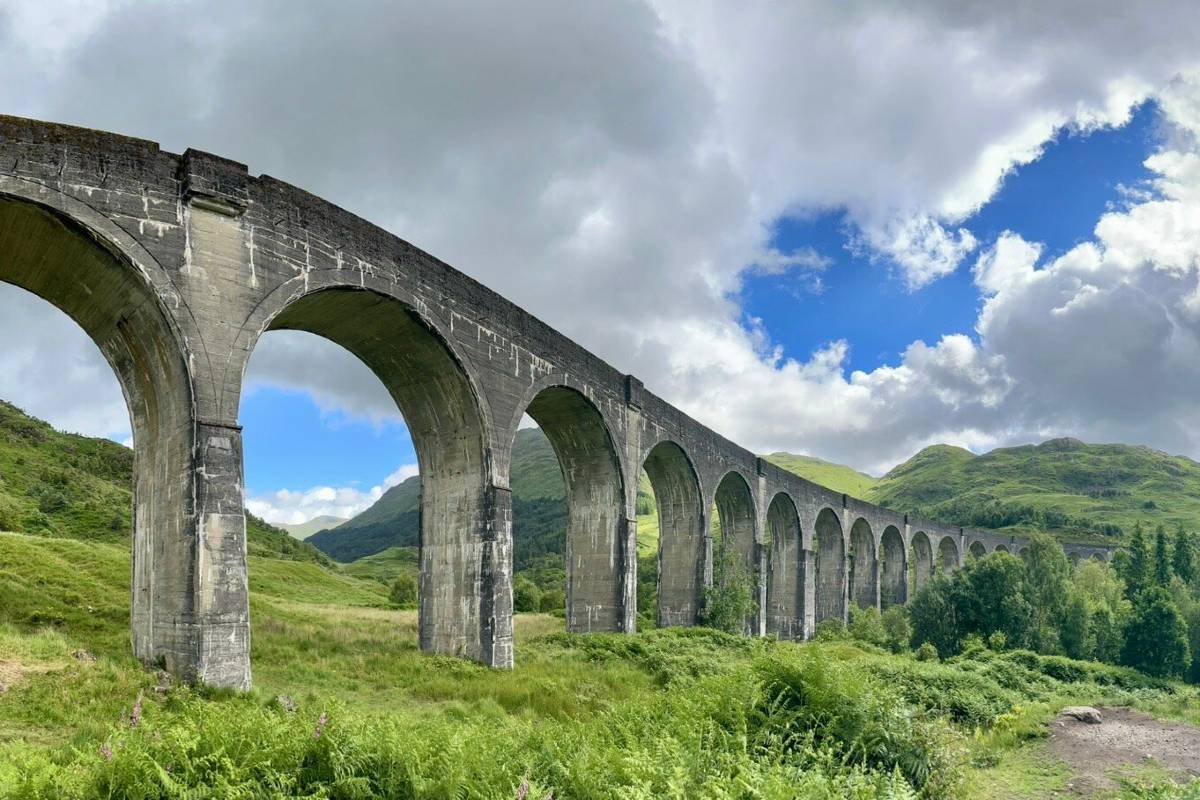 蘇格蘭景點|哈利波特大橋 Glenfinnan Viaduct
