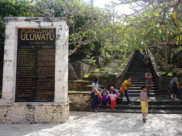entrance of Uluwatu Temple