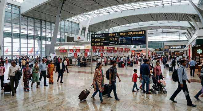 Delhi Airport Terminal