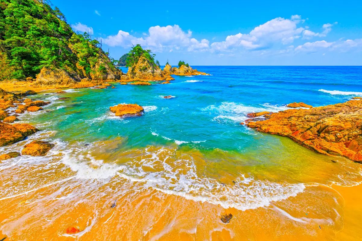 鳥取景點 #7 浦富海岸