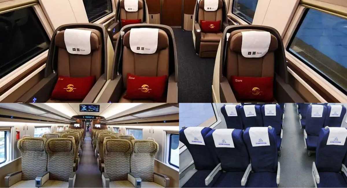 ราคาตั๋วรถไฟปักกิ่งไปซีอาน