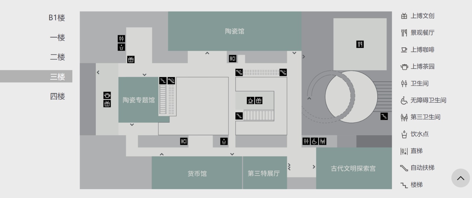 上海博物館東館地圖