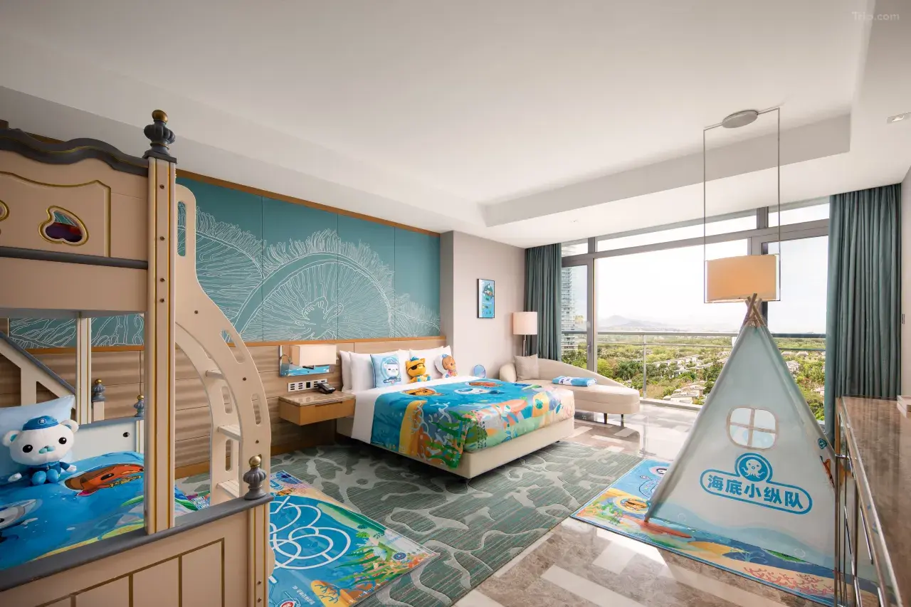 海底小縱隊家庭海景房