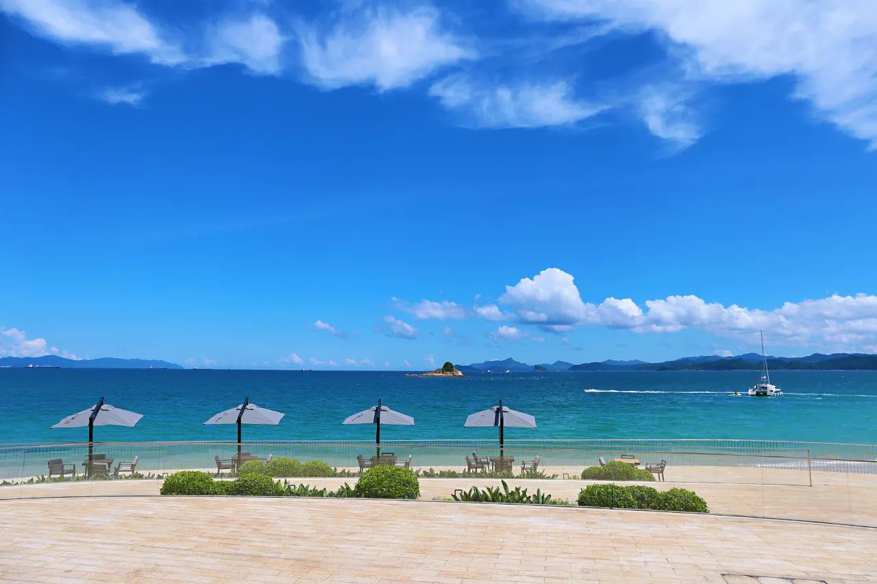 深圳大梅沙京基洲際度假酒店私人沙灘