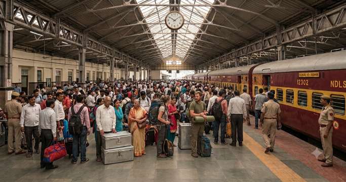 New Delhi Railway Station - Passenger Safety Tips