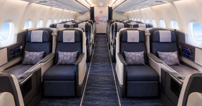 Airbus A321neo: Regional Business Class (2-2 Layout)