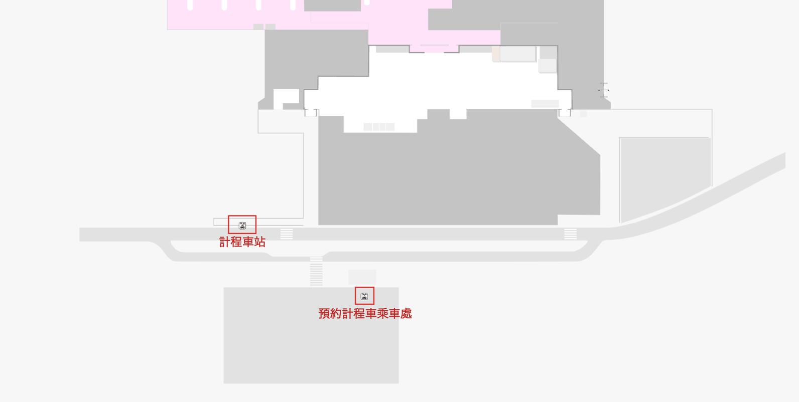 福岡機場 | 國際航廈 ( 1 樓)   的士乘車地點   