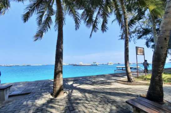 몰디브 신혼여행 패키지 해변