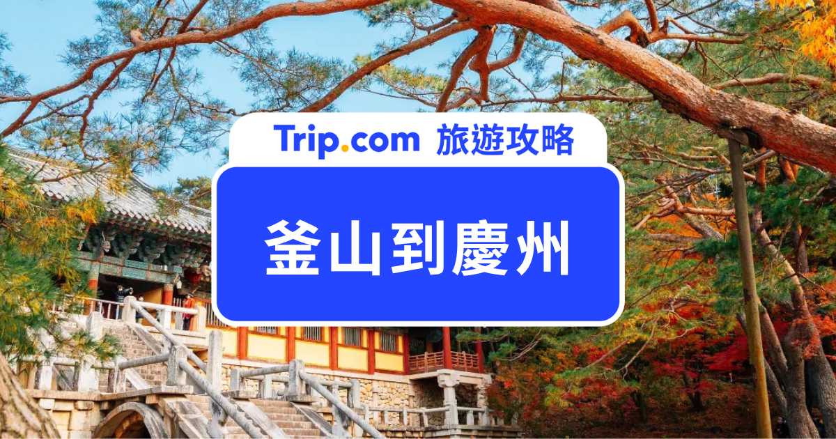 2026 釜山到慶州交通攻略：KTX/火車/巴士怎麼搭？附一日遊景點推薦 | Trip.com