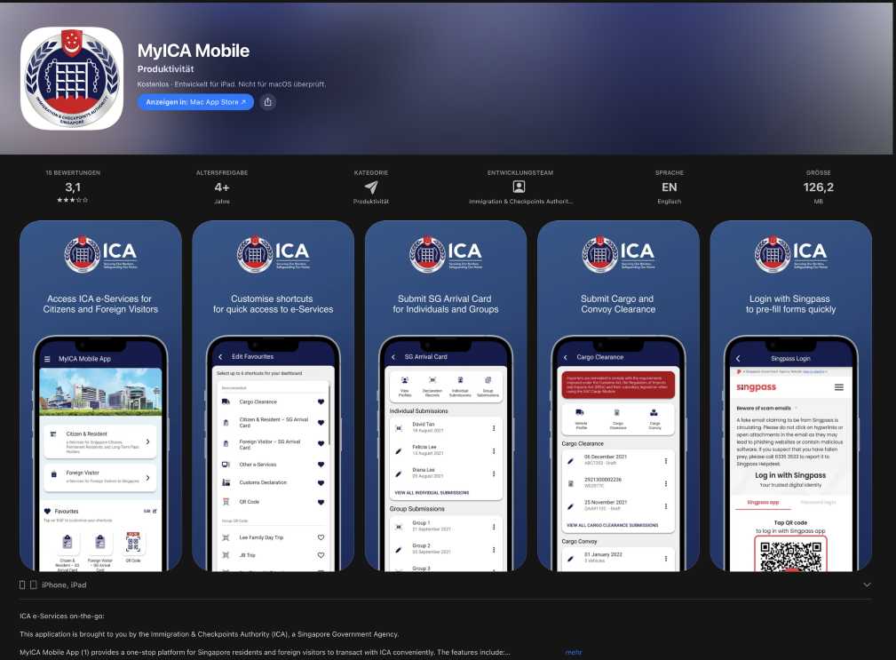 Das Ganze geht auch per App, die du gratis in den Stores herunterladen kannst