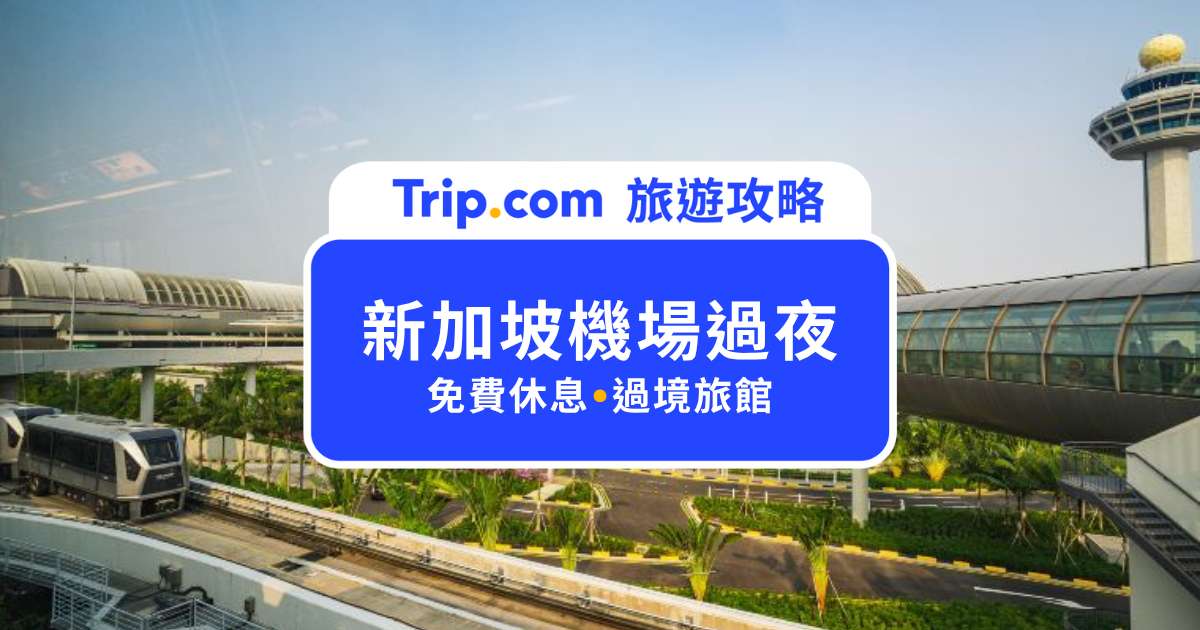 樟宜機場過夜攻略：免費睡覺地點、休息區與過境旅館一次看！ | Trip.com