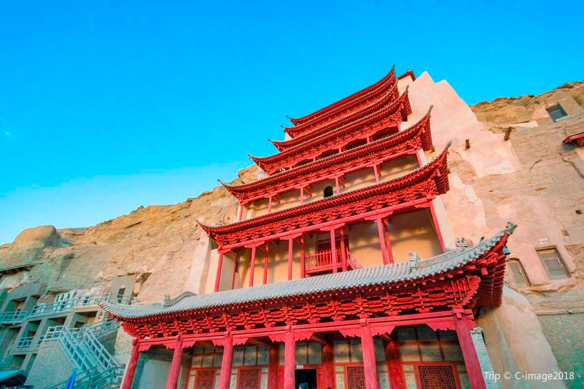 敦煌景點 #1 莫高窟