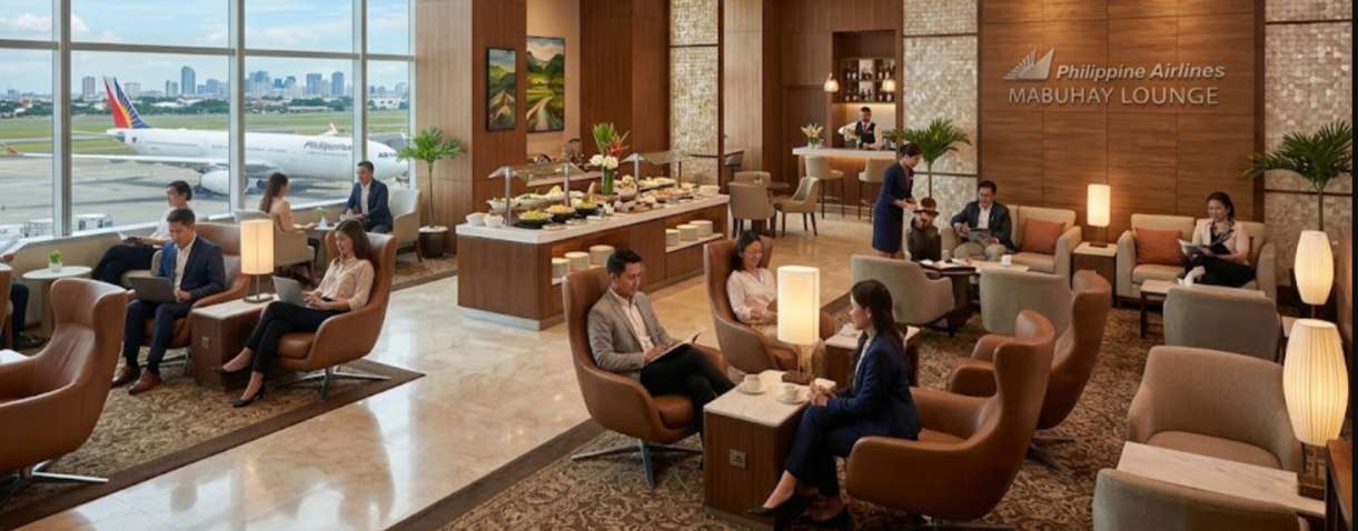 Philippine Airlines Business Class Lounge Access