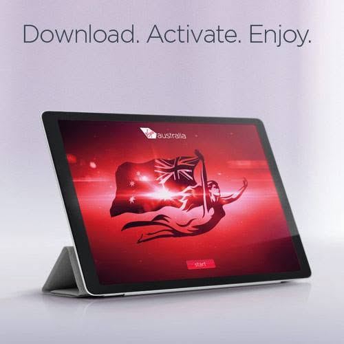 Virgin Australia Business Class Wi-Fi & Entertainment