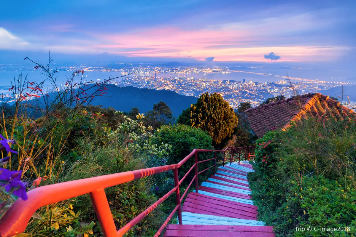 Trekking through Penang Hill