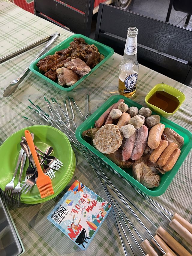 龍鼓灘海邊 BBQ