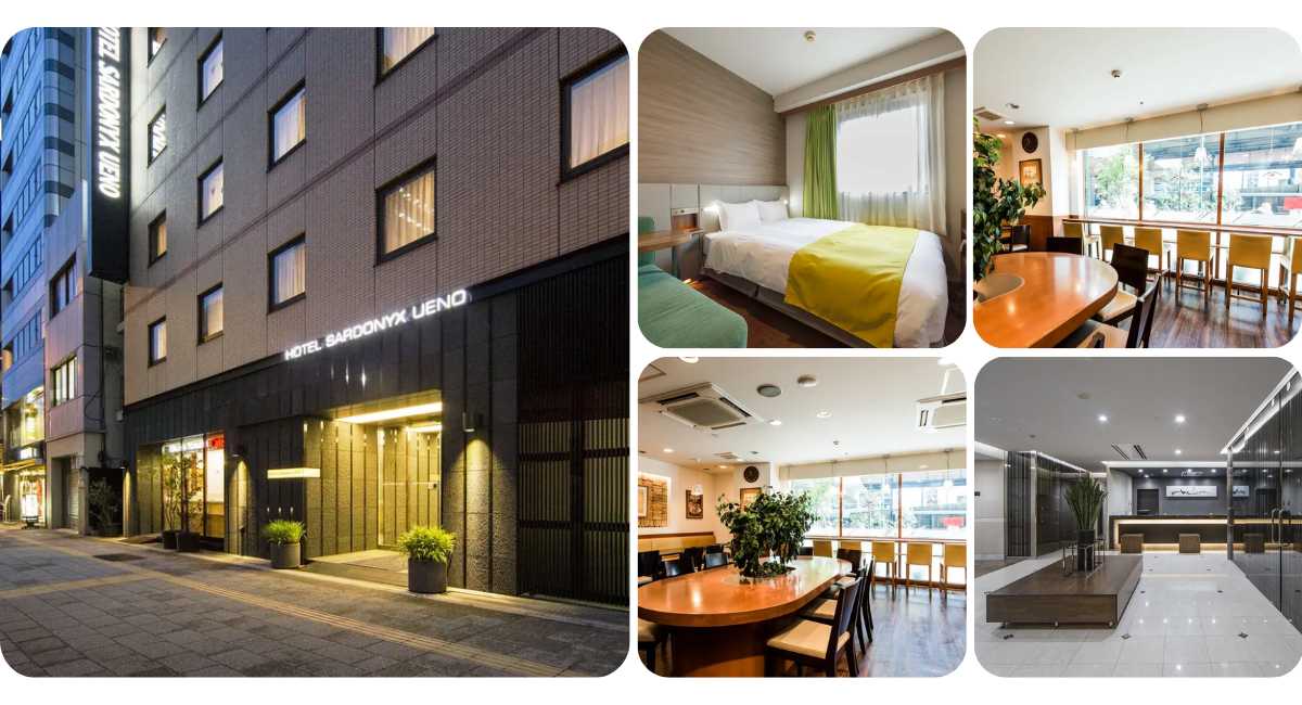 4. โรงแรมซาร์โดนิกซ์ อุเอโนะ
