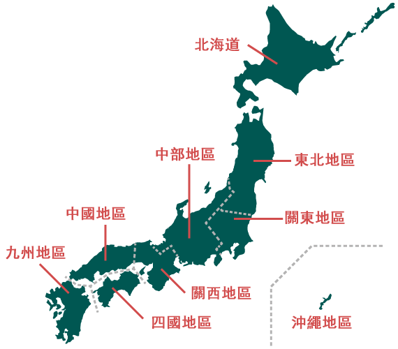 日本地圖