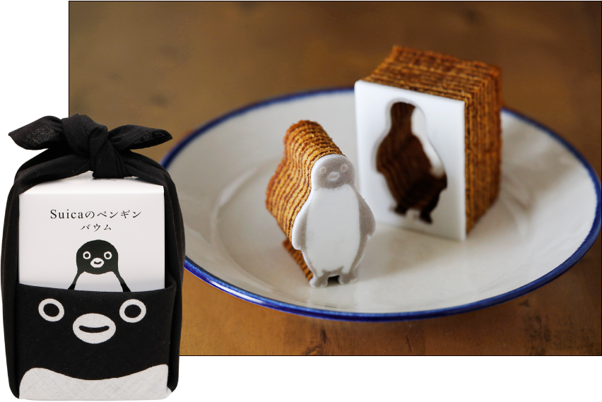 เค้กเพนกวิน Suica