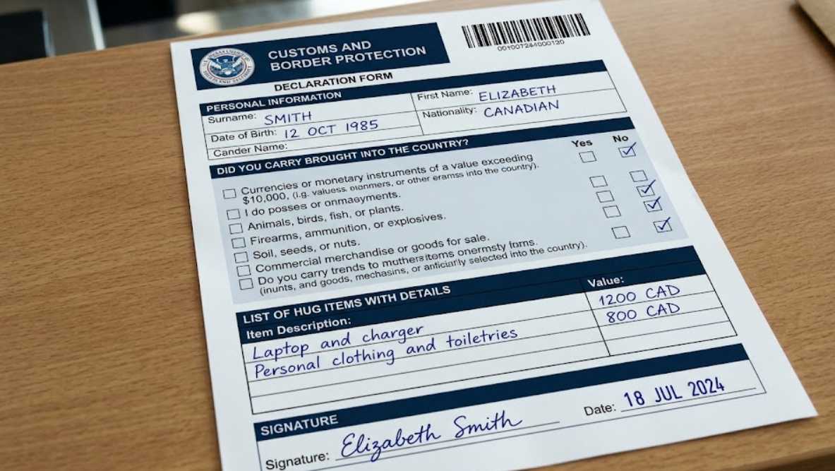 What Should You Declare When Entering Canada?