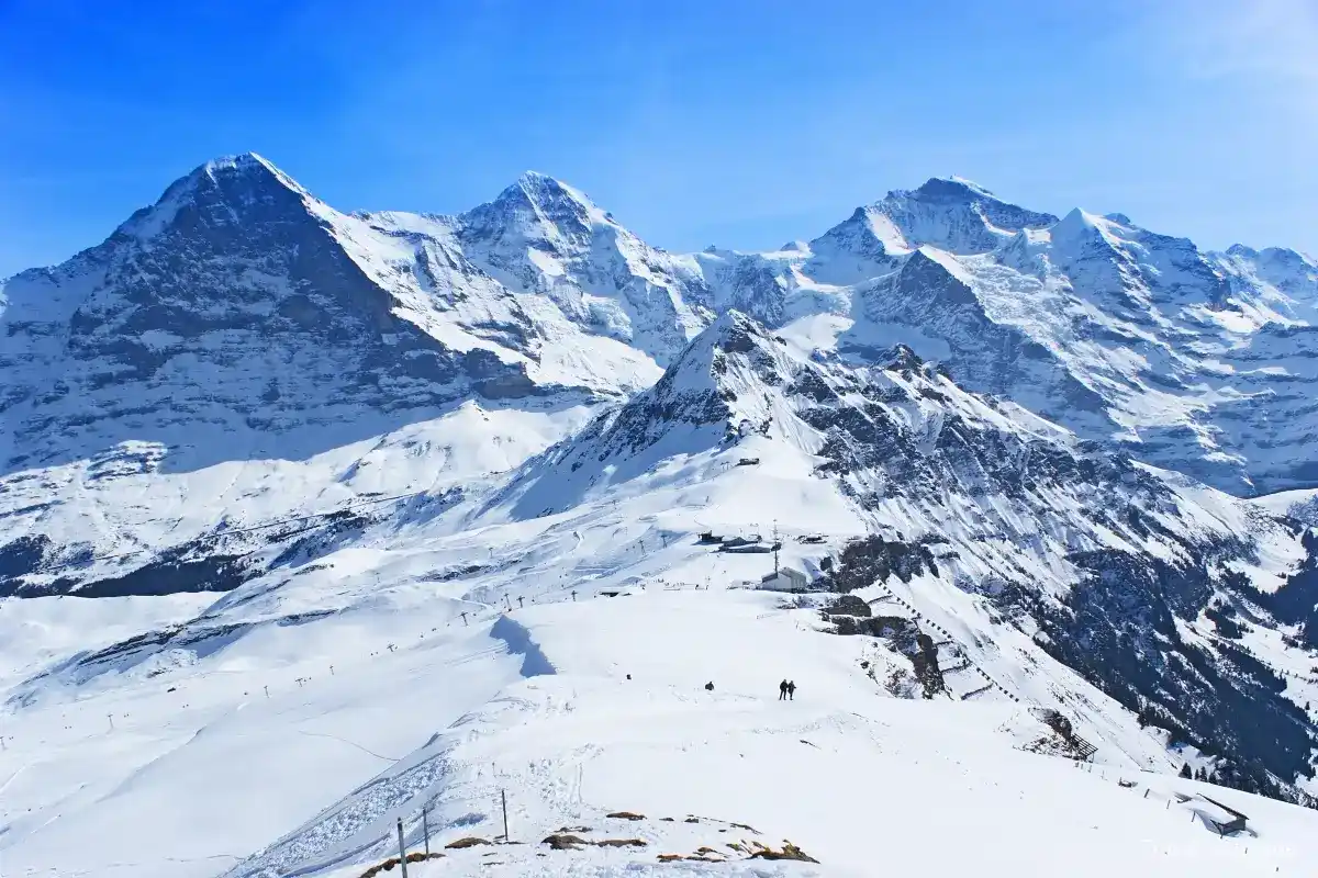 Skiing in Grindelwald