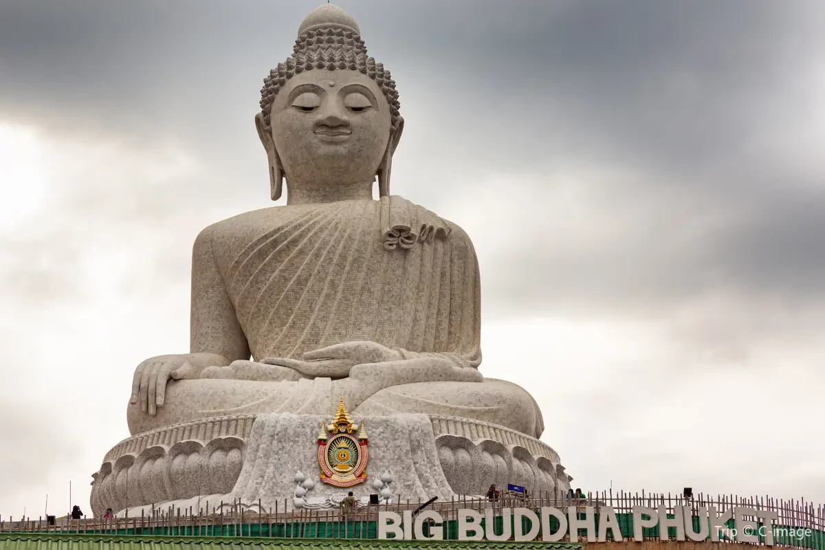 view of the Big Buddha 