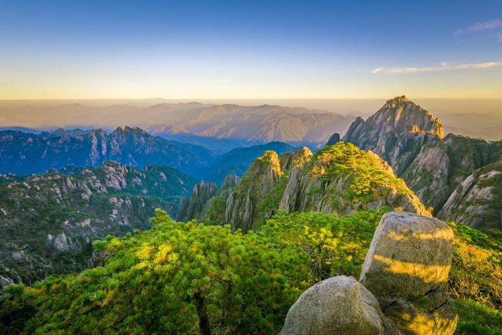 중국 황산 여행, 황산 풍경구