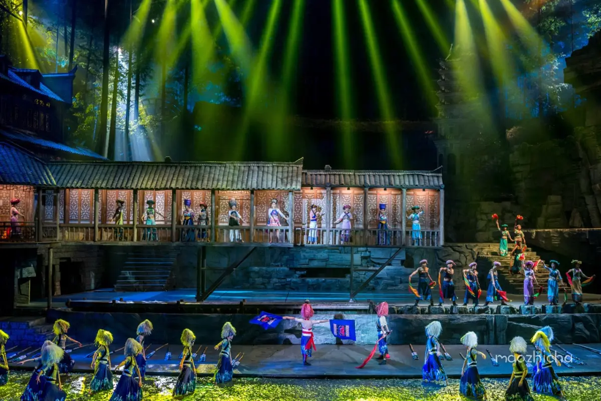 《邊城》大型森林劇場